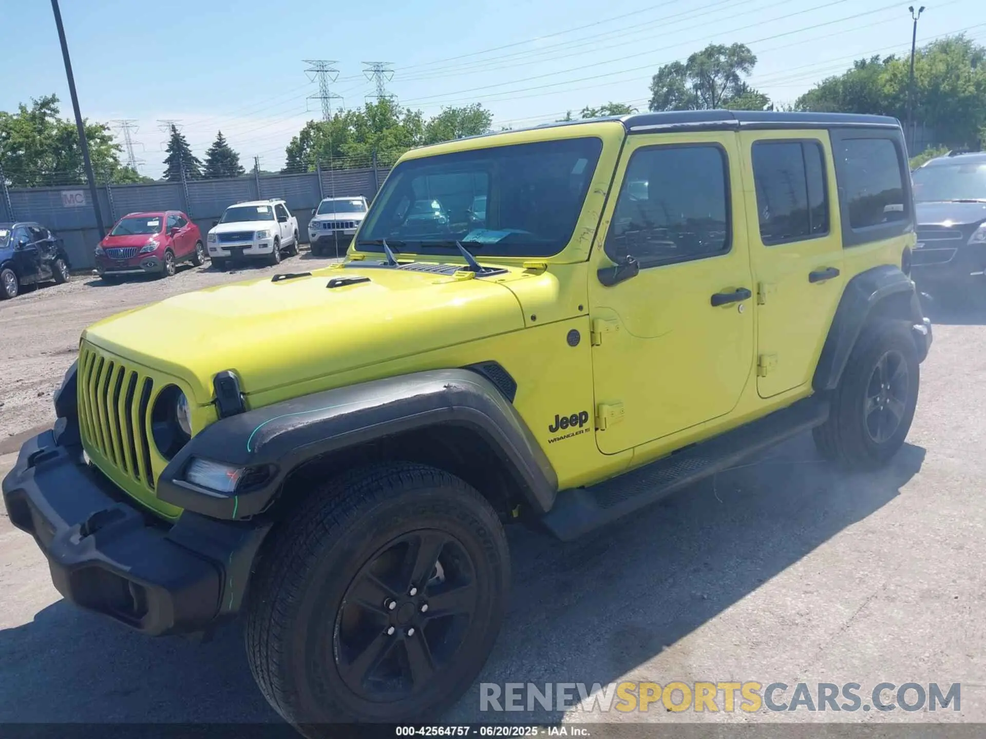 6 Photograph of a damaged car 1C4HJXDN1PW543105 JEEP WRANGLER 2023