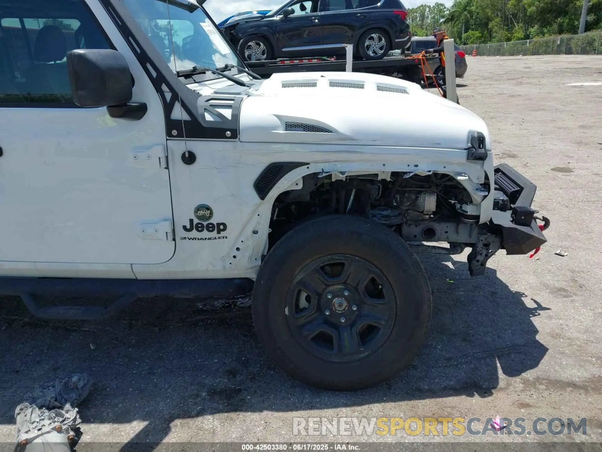 6 Photograph of a damaged car 1C4HJXDN1PW546425 JEEP WRANGLER 2023