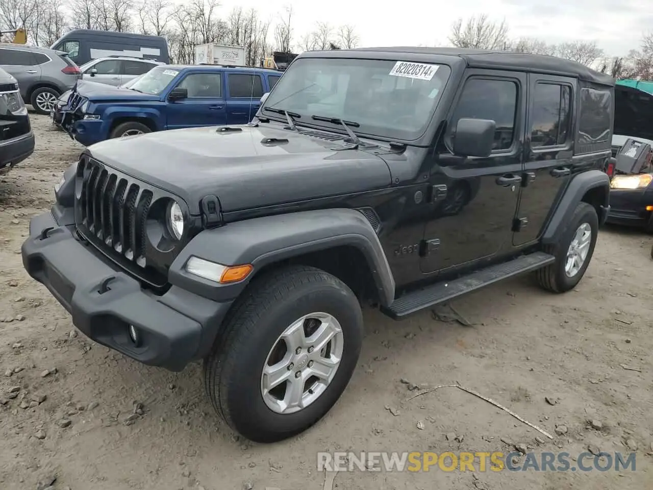 1 Photograph of a damaged car 1C4HJXDN1PW596242 JEEP WRANGLER 2023