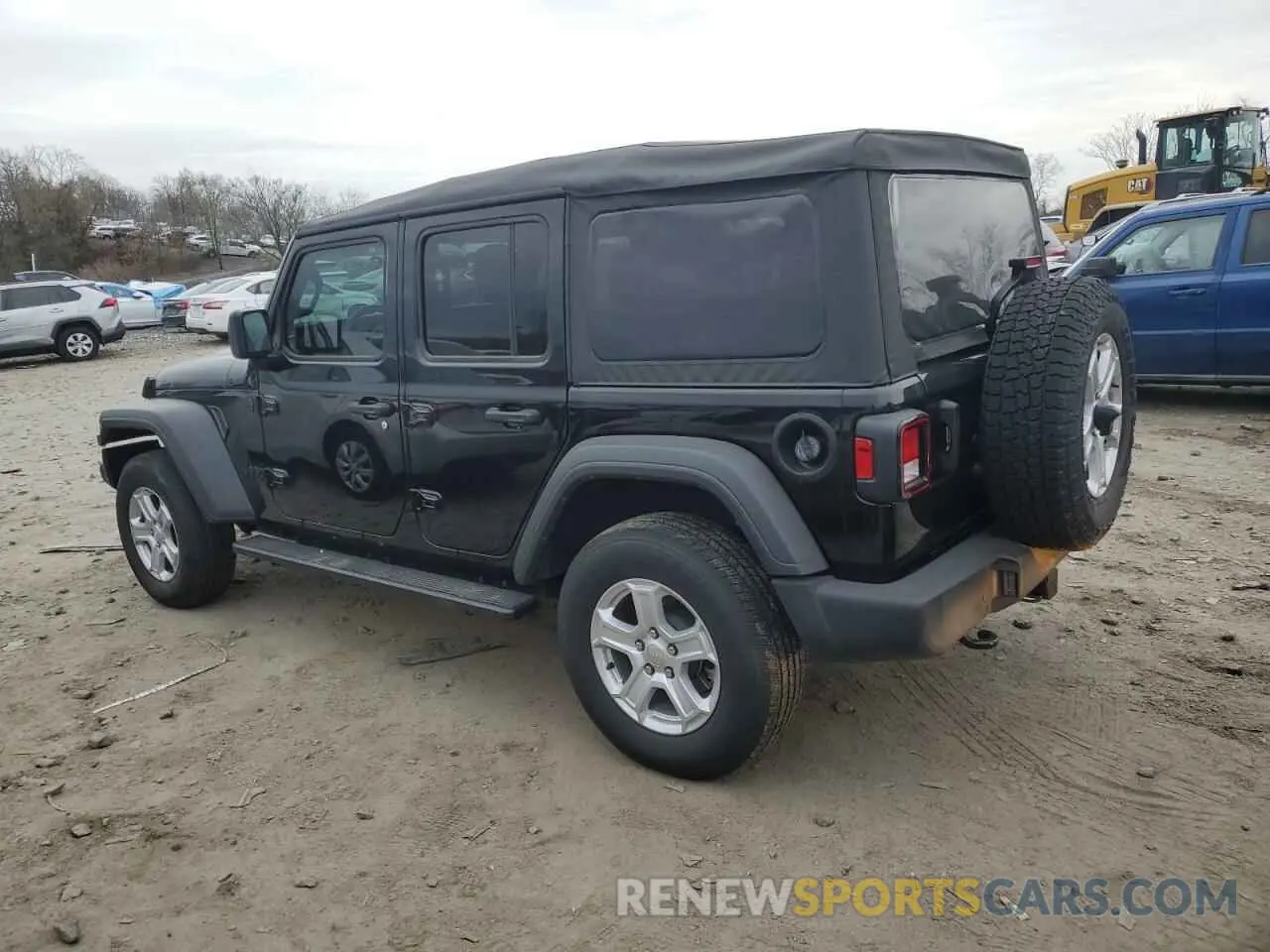 2 Photograph of a damaged car 1C4HJXDN1PW596242 JEEP WRANGLER 2023