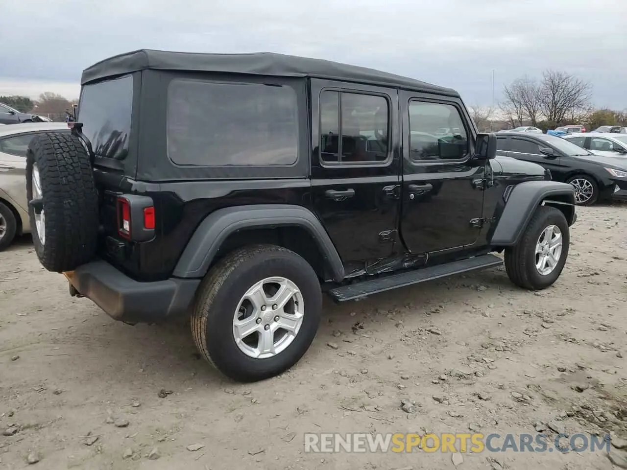 3 Photograph of a damaged car 1C4HJXDN1PW596242 JEEP WRANGLER 2023