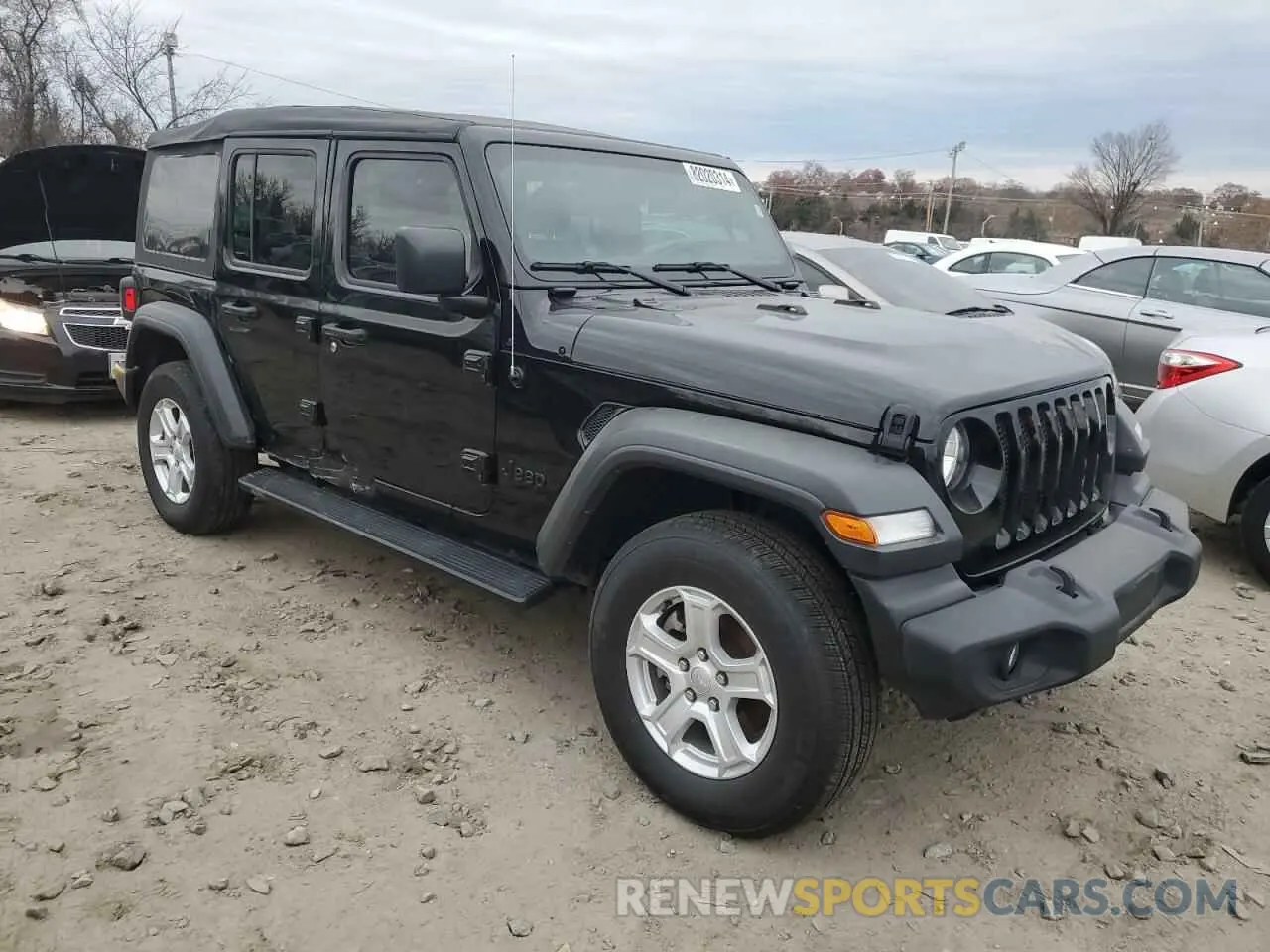 4 Photograph of a damaged car 1C4HJXDN1PW596242 JEEP WRANGLER 2023