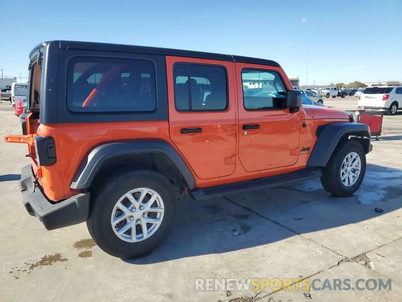 3 Photograph of a damaged car 1C4HJXDN2PW686743 JEEP WRANGLER 2023