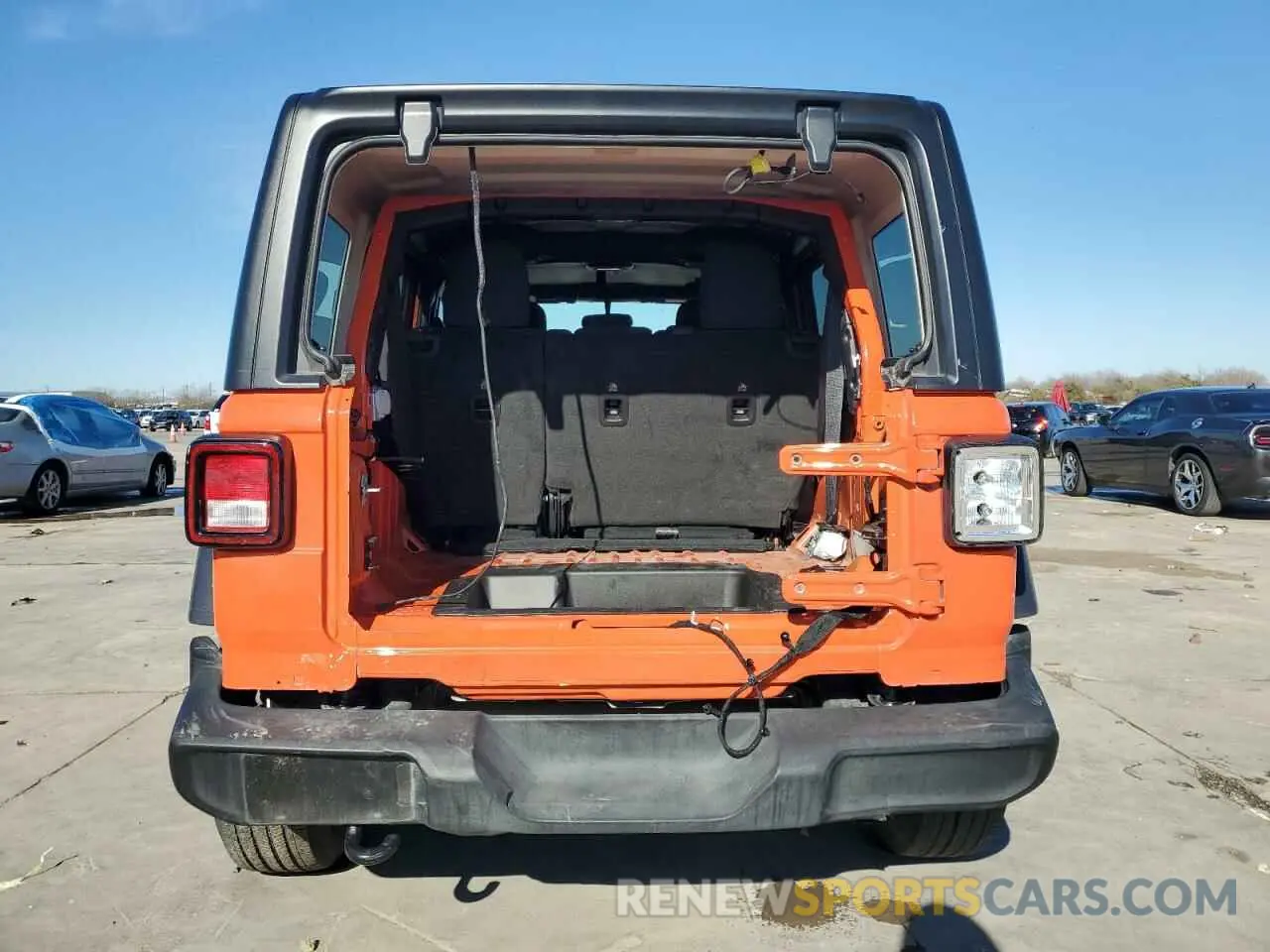 6 Photograph of a damaged car 1C4HJXDN2PW686743 JEEP WRANGLER 2023