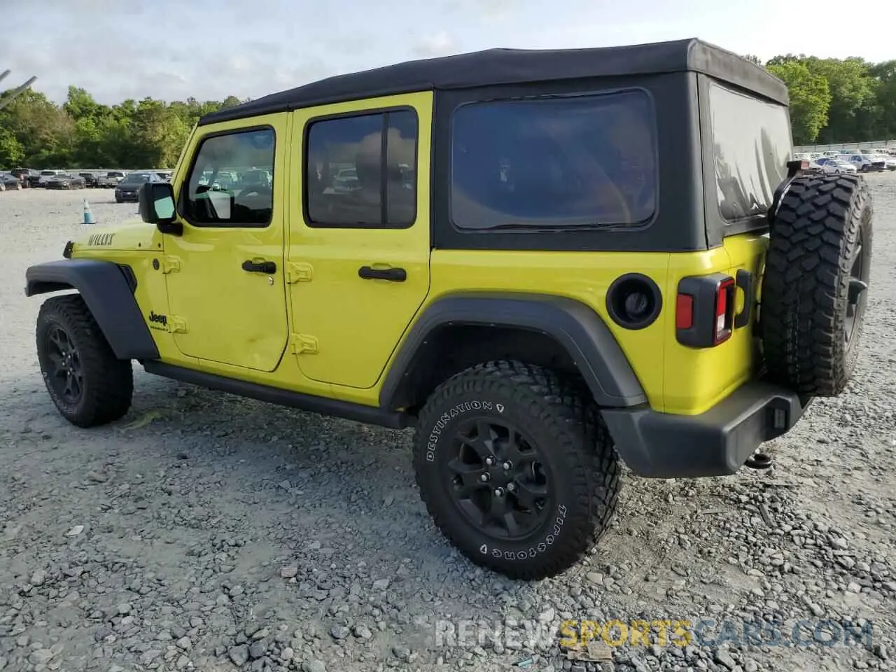 2 Photograph of a damaged car 1C4HJXDN3PW543719 JEEP WRANGLER 2023