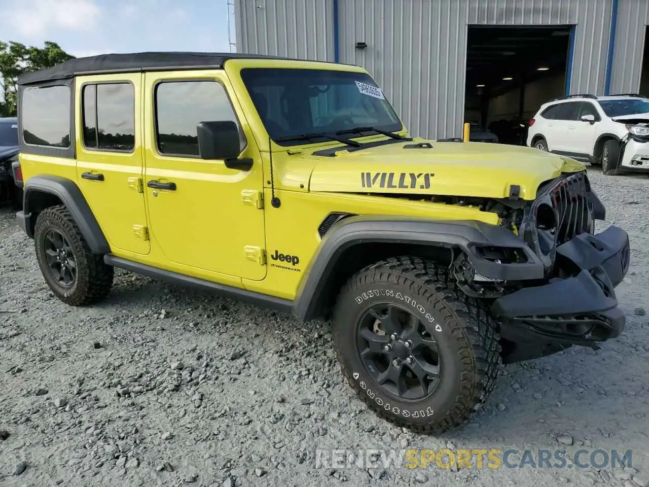 4 Photograph of a damaged car 1C4HJXDN3PW543719 JEEP WRANGLER 2023