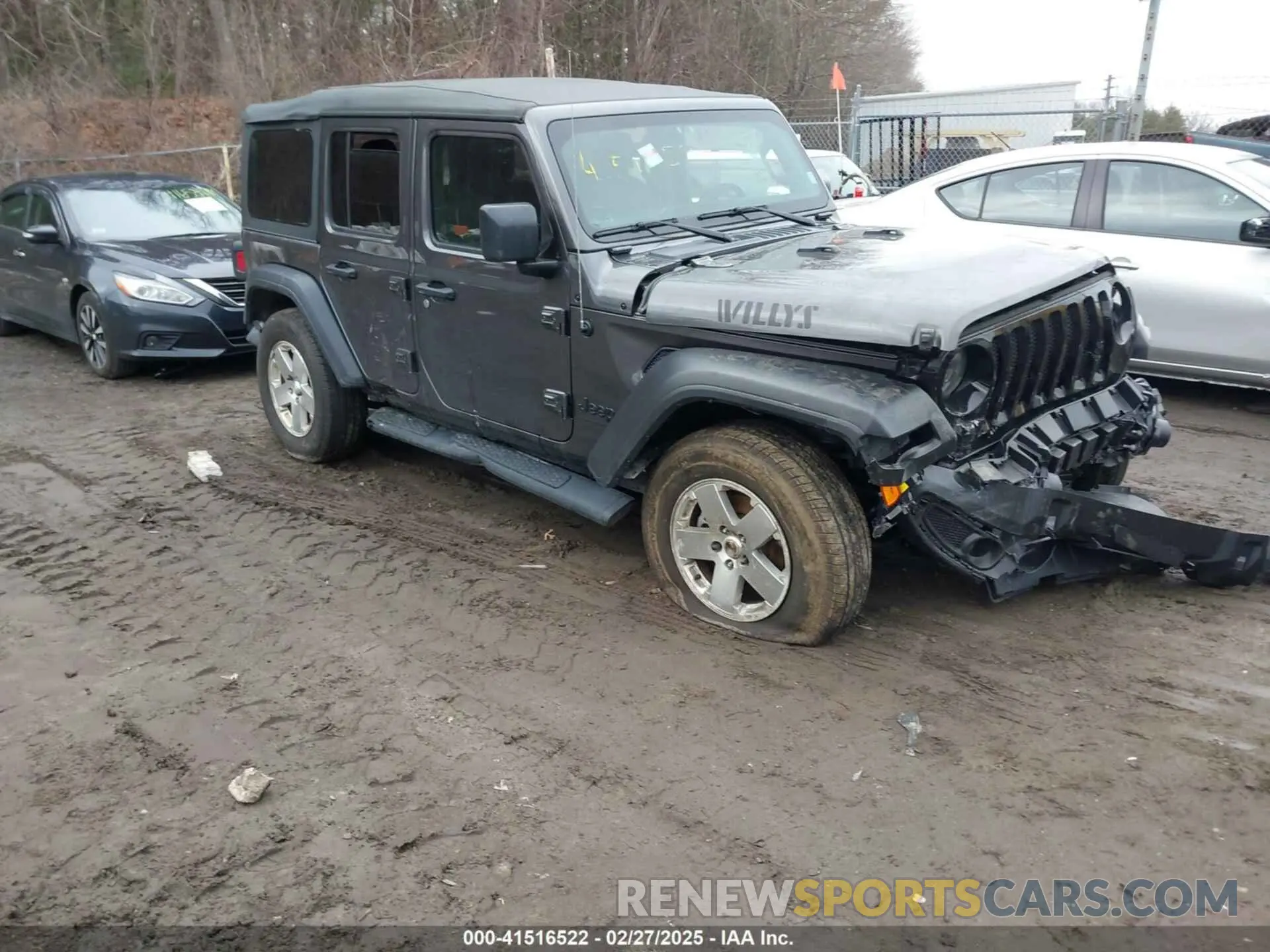 1 Photograph of a damaged car 1C4HJXDN5PW522855 JEEP WRANGLER 2023