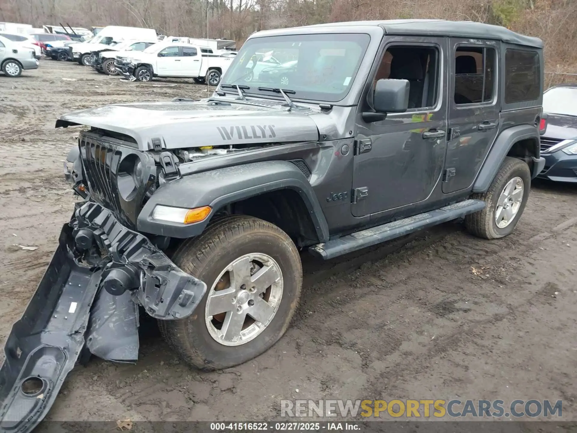2 Photograph of a damaged car 1C4HJXDN5PW522855 JEEP WRANGLER 2023