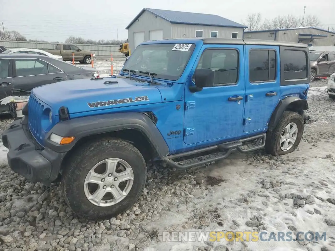 1 Photograph of a damaged car 1C4HJXDN5PW573692 JEEP WRANGLER 2023