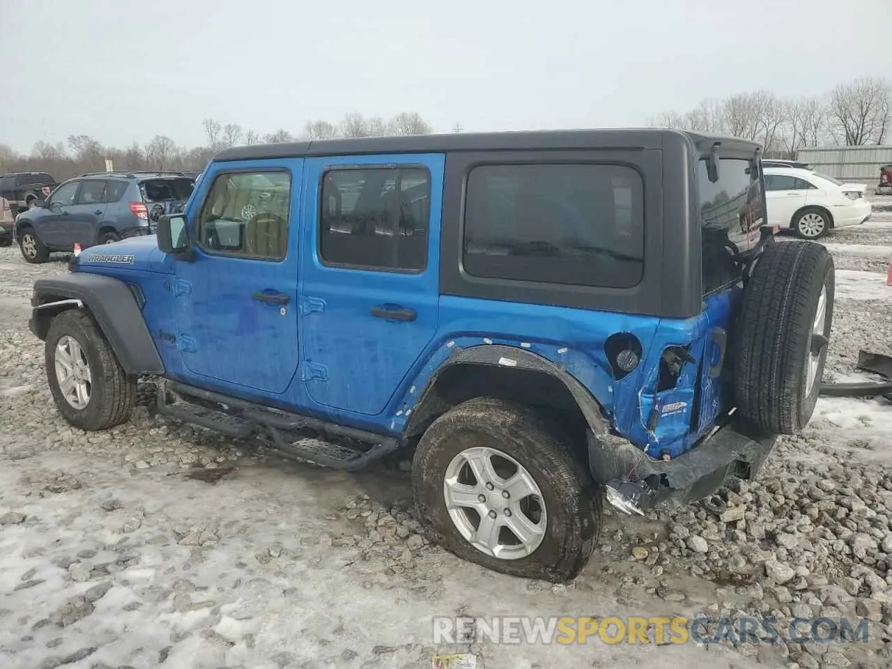 2 Photograph of a damaged car 1C4HJXDN5PW573692 JEEP WRANGLER 2023
