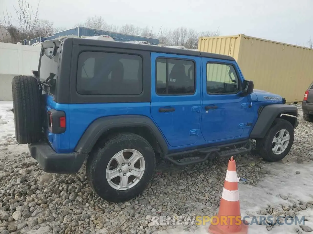 3 Photograph of a damaged car 1C4HJXDN5PW573692 JEEP WRANGLER 2023