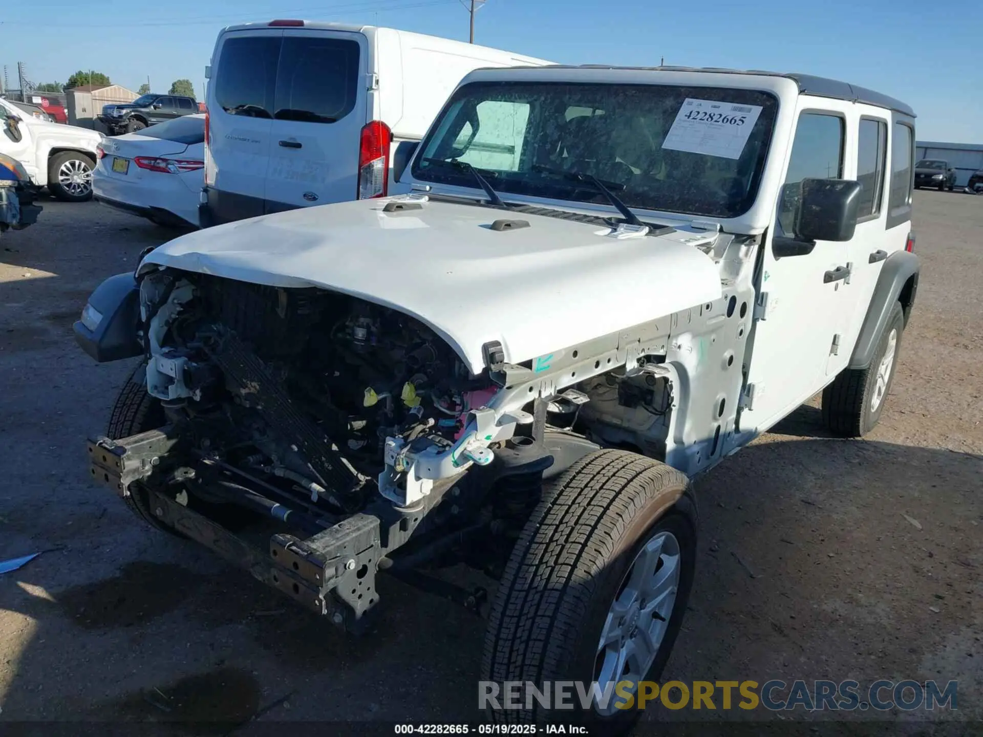 2 Photograph of a damaged car 1C4HJXDN5PW574731 JEEP WRANGLER 2023
