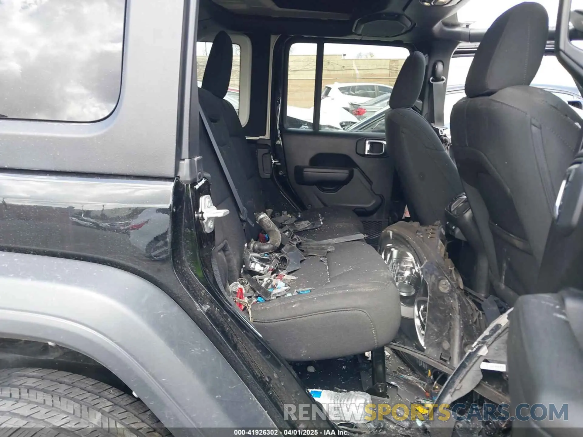 8 Photograph of a damaged car 1C4HJXDN5PW634233 JEEP WRANGLER 2023