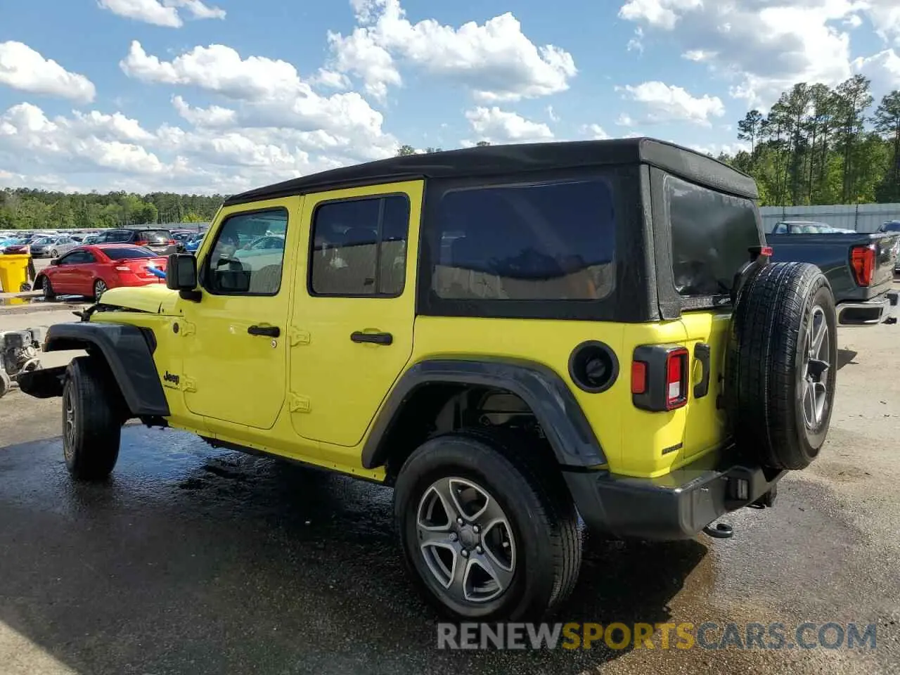 2 Photograph of a damaged car 1C4HJXDN5PW674652 JEEP WRANGLER 2023