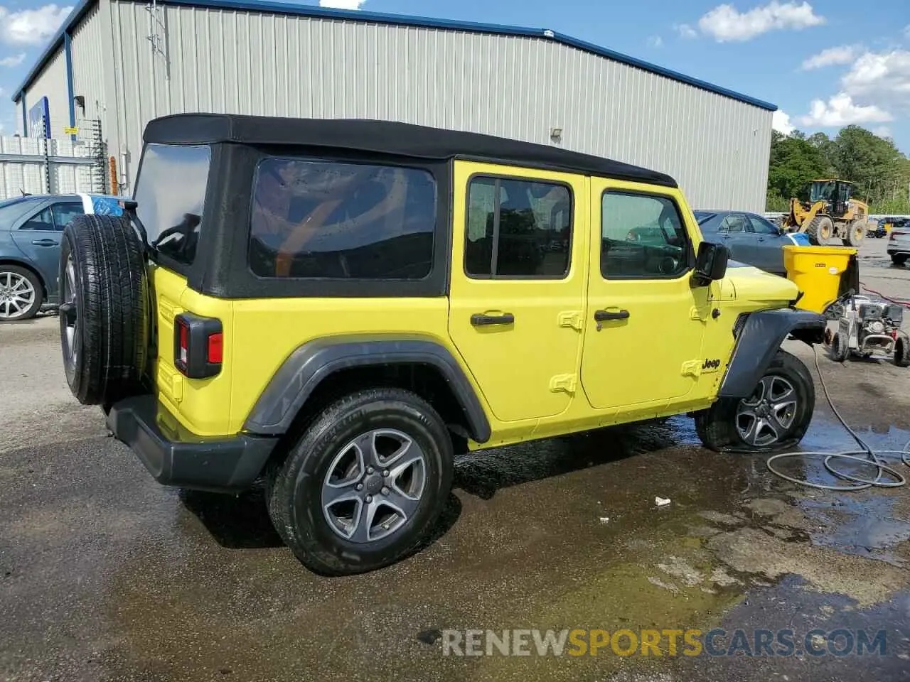 3 Photograph of a damaged car 1C4HJXDN5PW674652 JEEP WRANGLER 2023