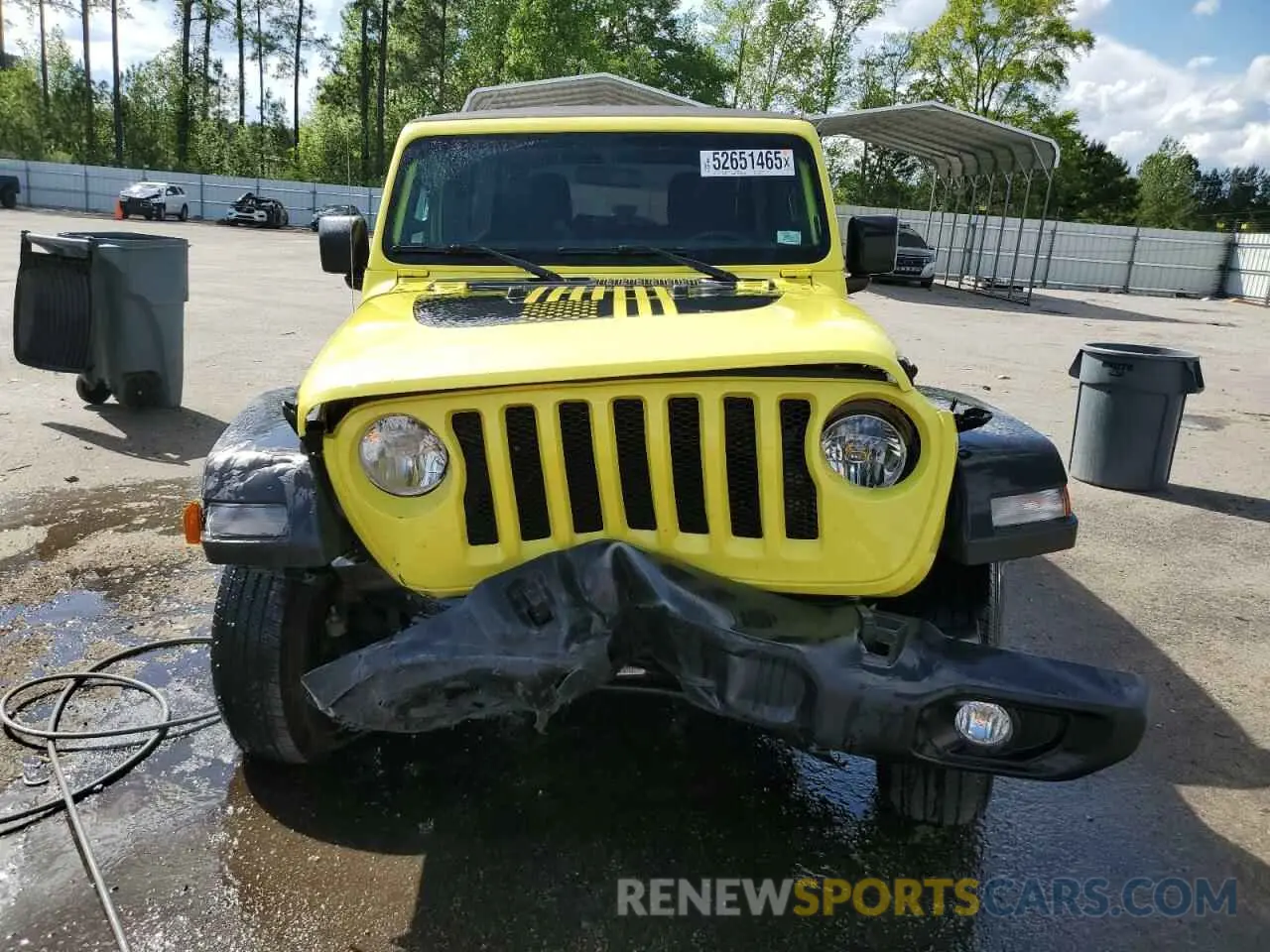 5 Photograph of a damaged car 1C4HJXDN5PW674652 JEEP WRANGLER 2023
