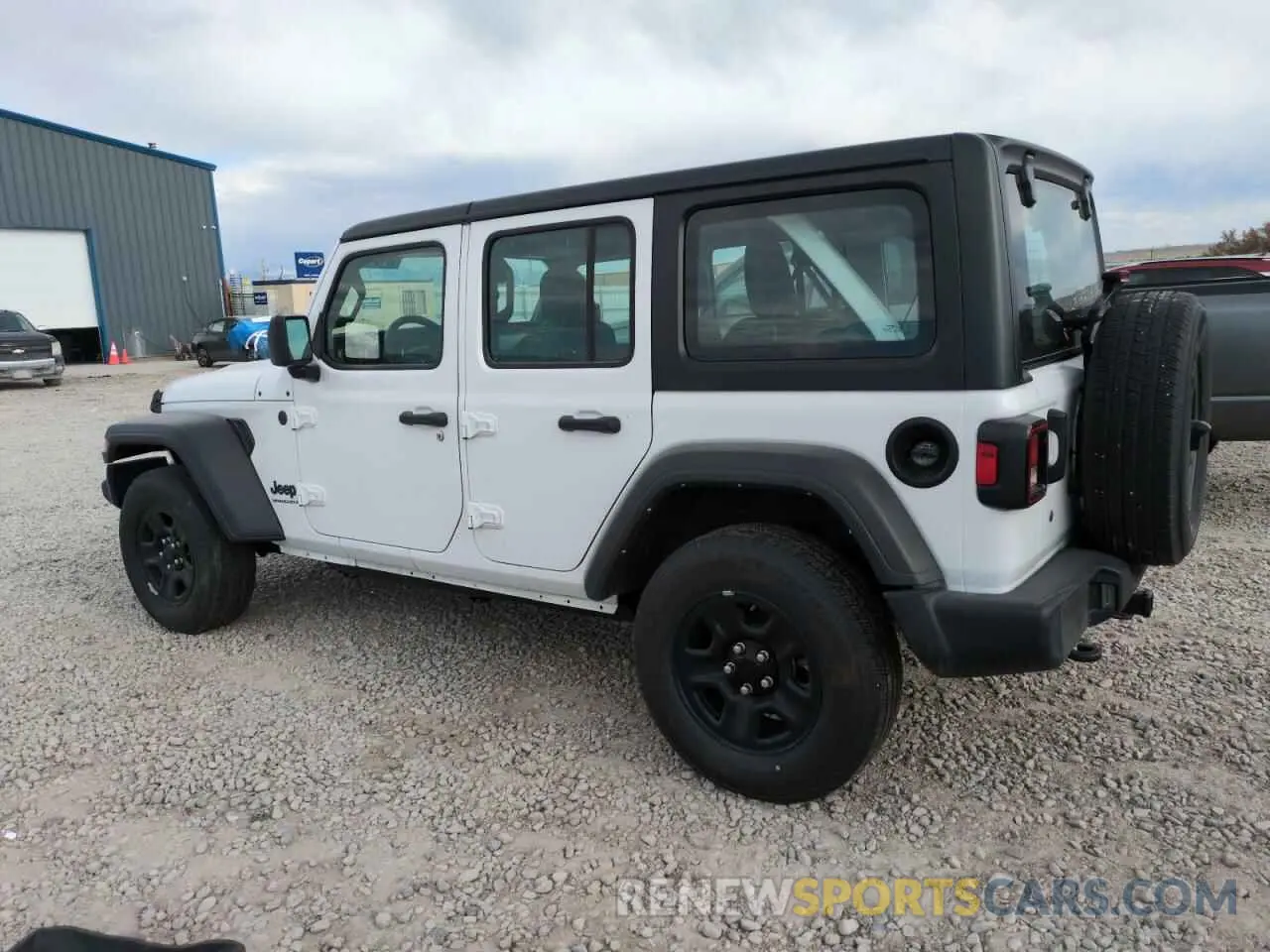 2 Photograph of a damaged car 1C4HJXDN5PW678653 JEEP WRANGLER 2023