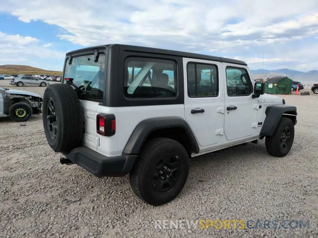 3 Photograph of a damaged car 1C4HJXDN5PW678653 JEEP WRANGLER 2023