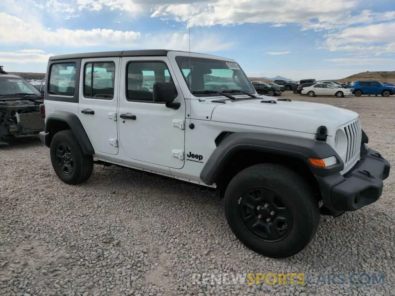 4 Photograph of a damaged car 1C4HJXDN5PW678653 JEEP WRANGLER 2023