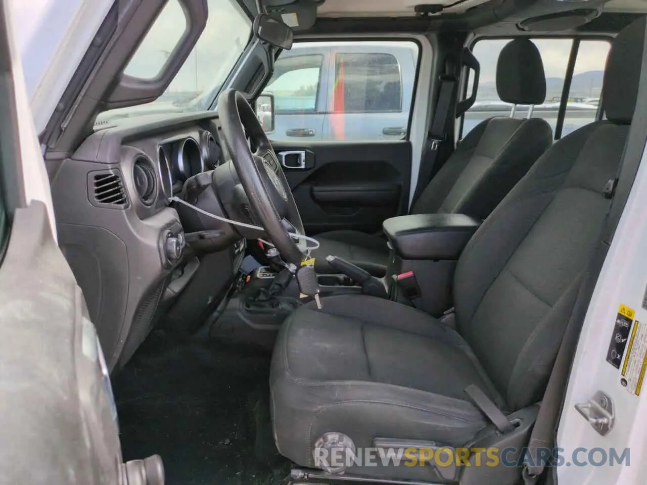 7 Photograph of a damaged car 1C4HJXDN5PW678653 JEEP WRANGLER 2023