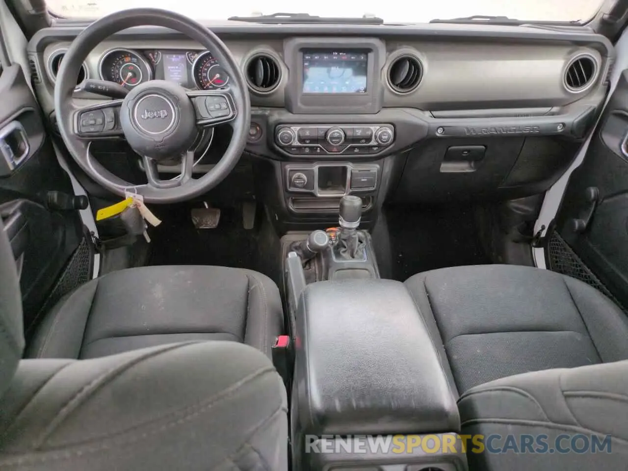 8 Photograph of a damaged car 1C4HJXDN5PW678653 JEEP WRANGLER 2023
