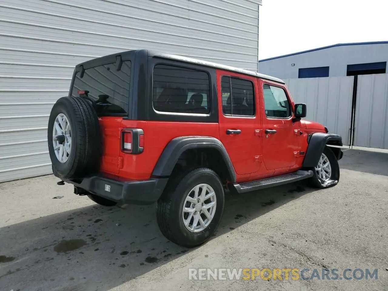 3 Photograph of a damaged car 1C4HJXDN5PW687059 JEEP WRANGLER 2023