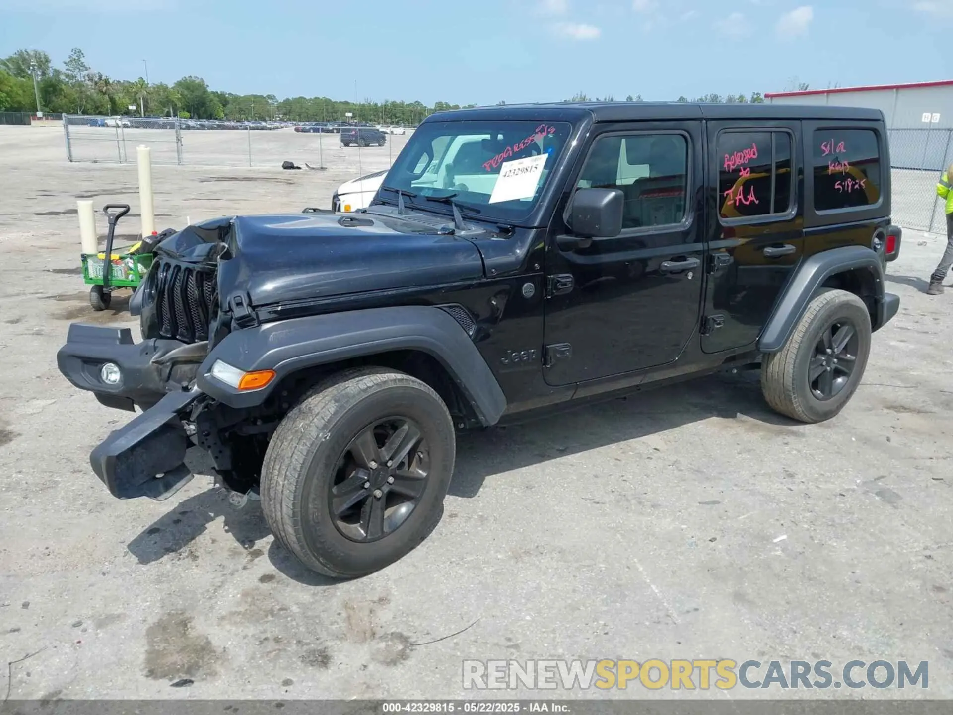2 Photograph of a damaged car 1C4HJXDN6PW587472 JEEP WRANGLER 2023