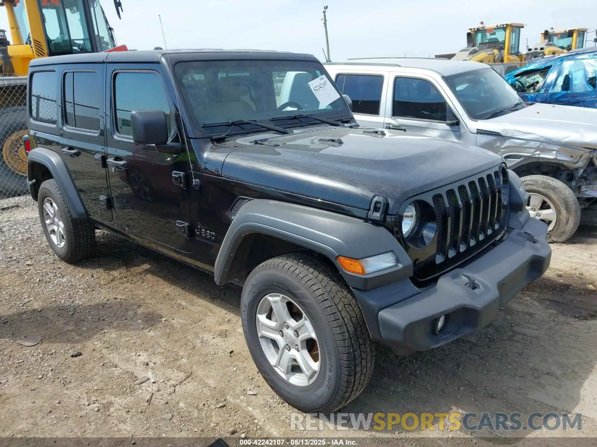1 Photograph of a damaged car 1C4HJXDN6PW599895 JEEP WRANGLER 2023
