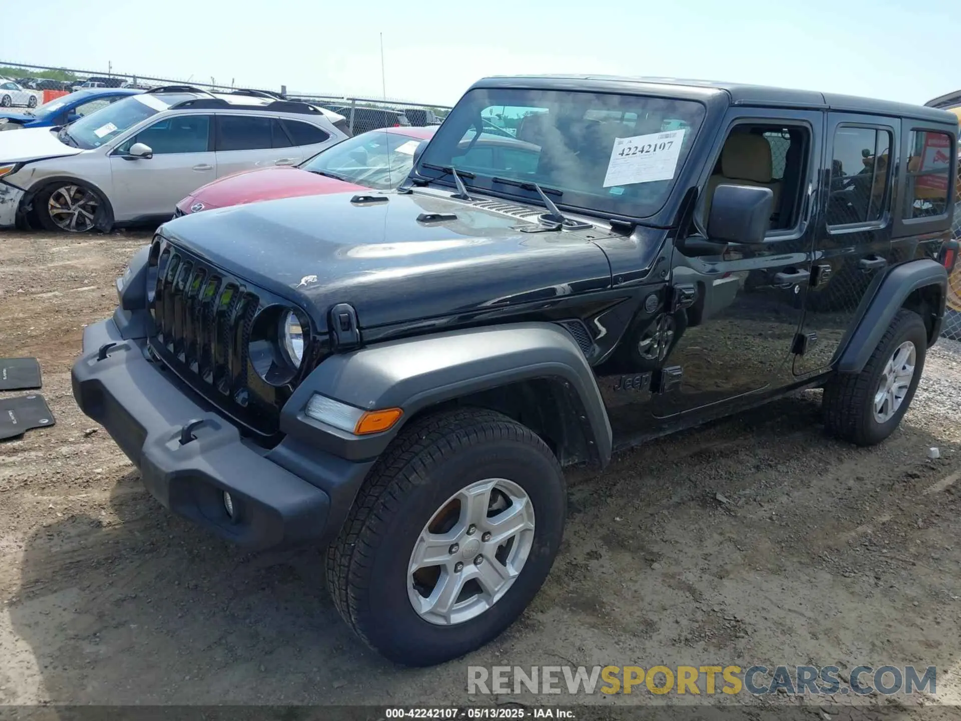 2 Photograph of a damaged car 1C4HJXDN6PW599895 JEEP WRANGLER 2023