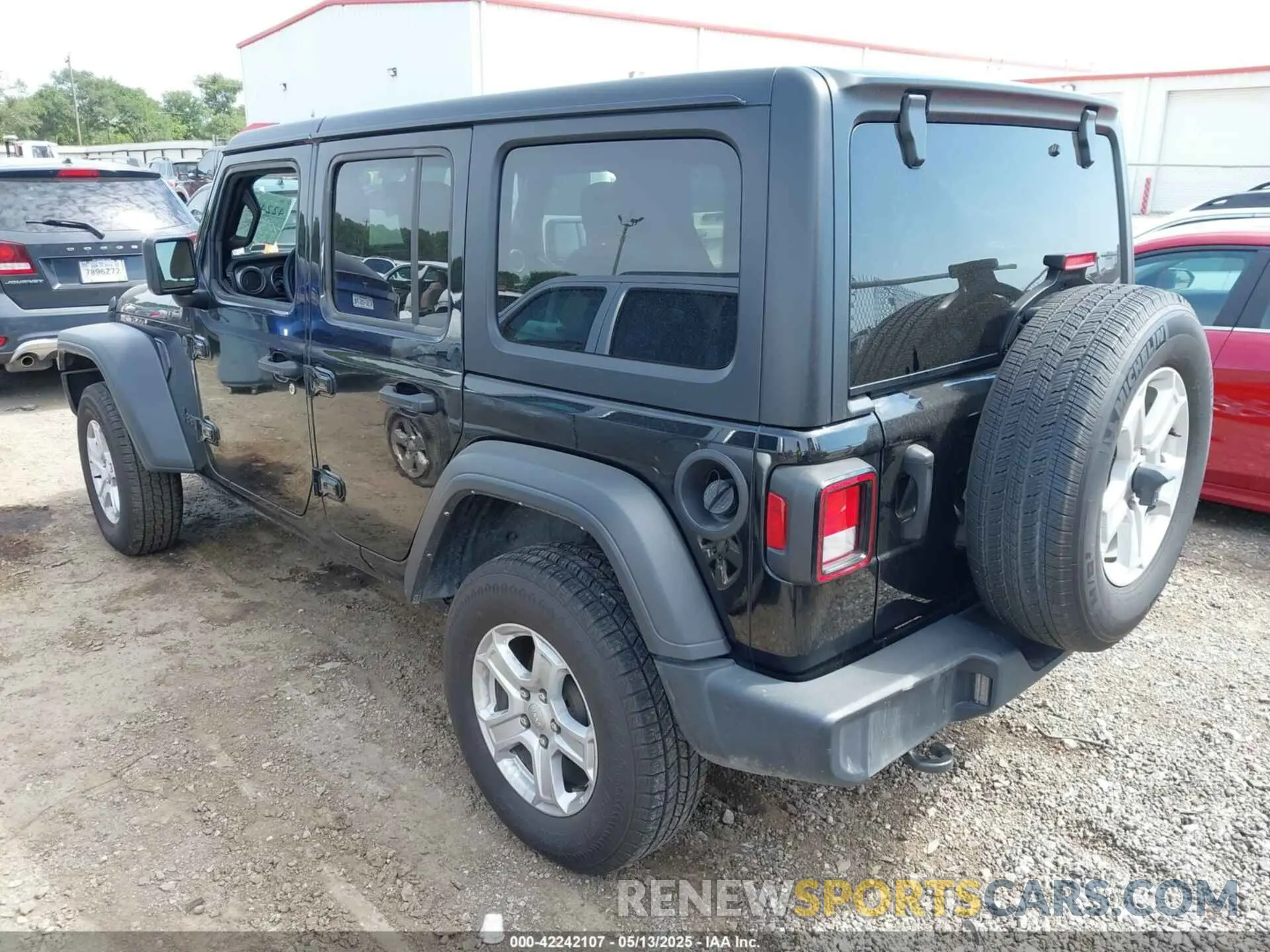 3 Photograph of a damaged car 1C4HJXDN6PW599895 JEEP WRANGLER 2023