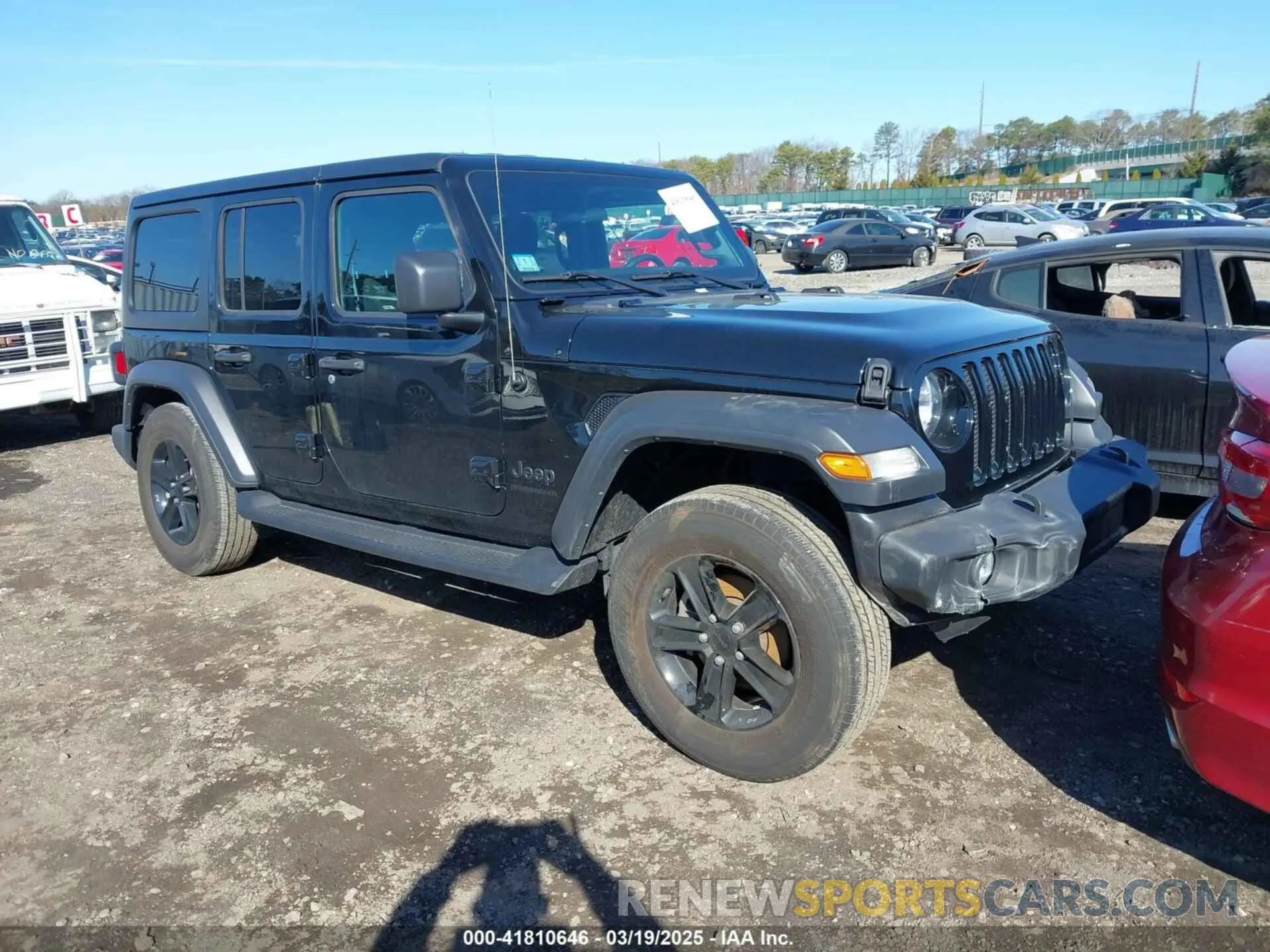 1 Photograph of a damaged car 1C4HJXDN6PW617814 JEEP WRANGLER 2023