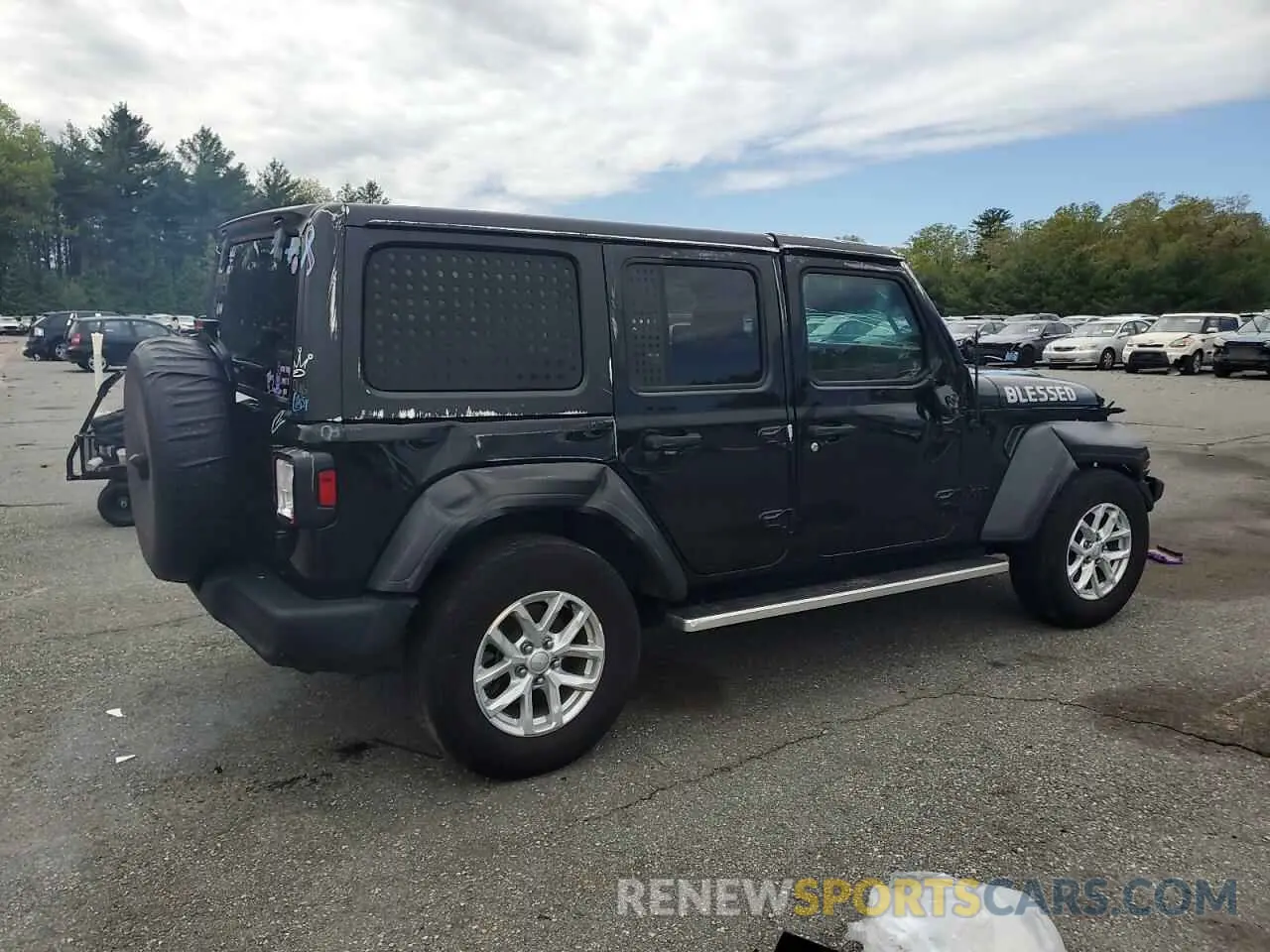 3 Photograph of a damaged car 1C4HJXDN6PW618252 JEEP WRANGLER 2023