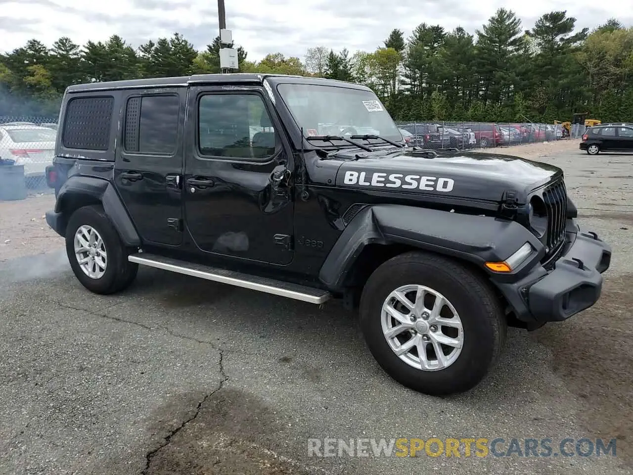 4 Photograph of a damaged car 1C4HJXDN6PW618252 JEEP WRANGLER 2023