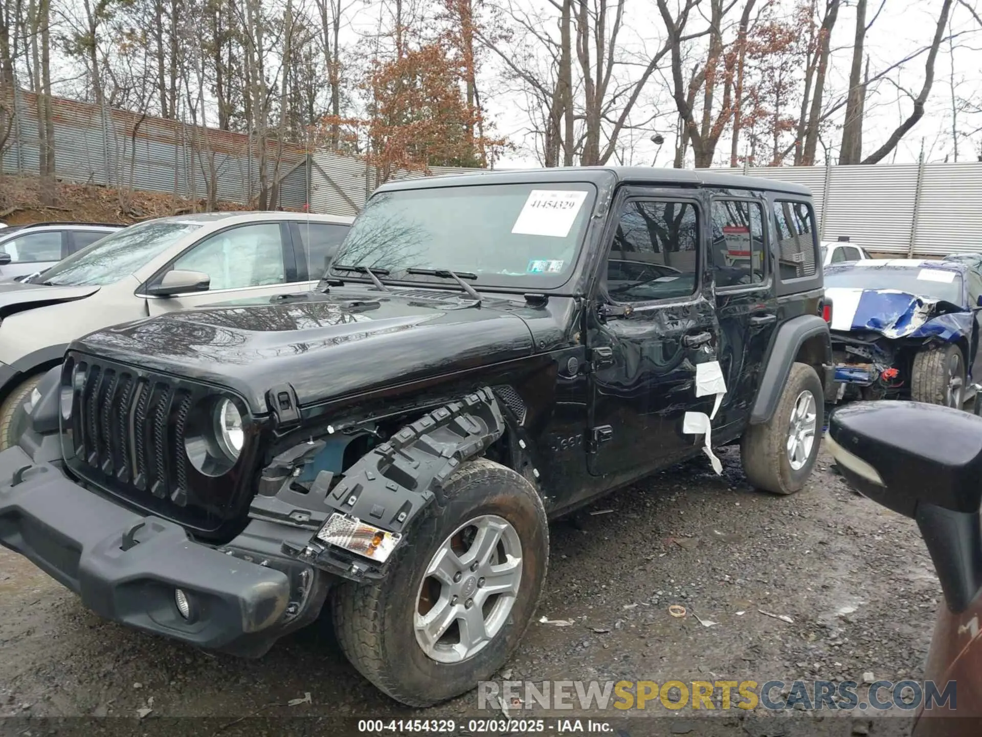 2 Photograph of a damaged car 1C4HJXDN8PW600903 JEEP WRANGLER 2023