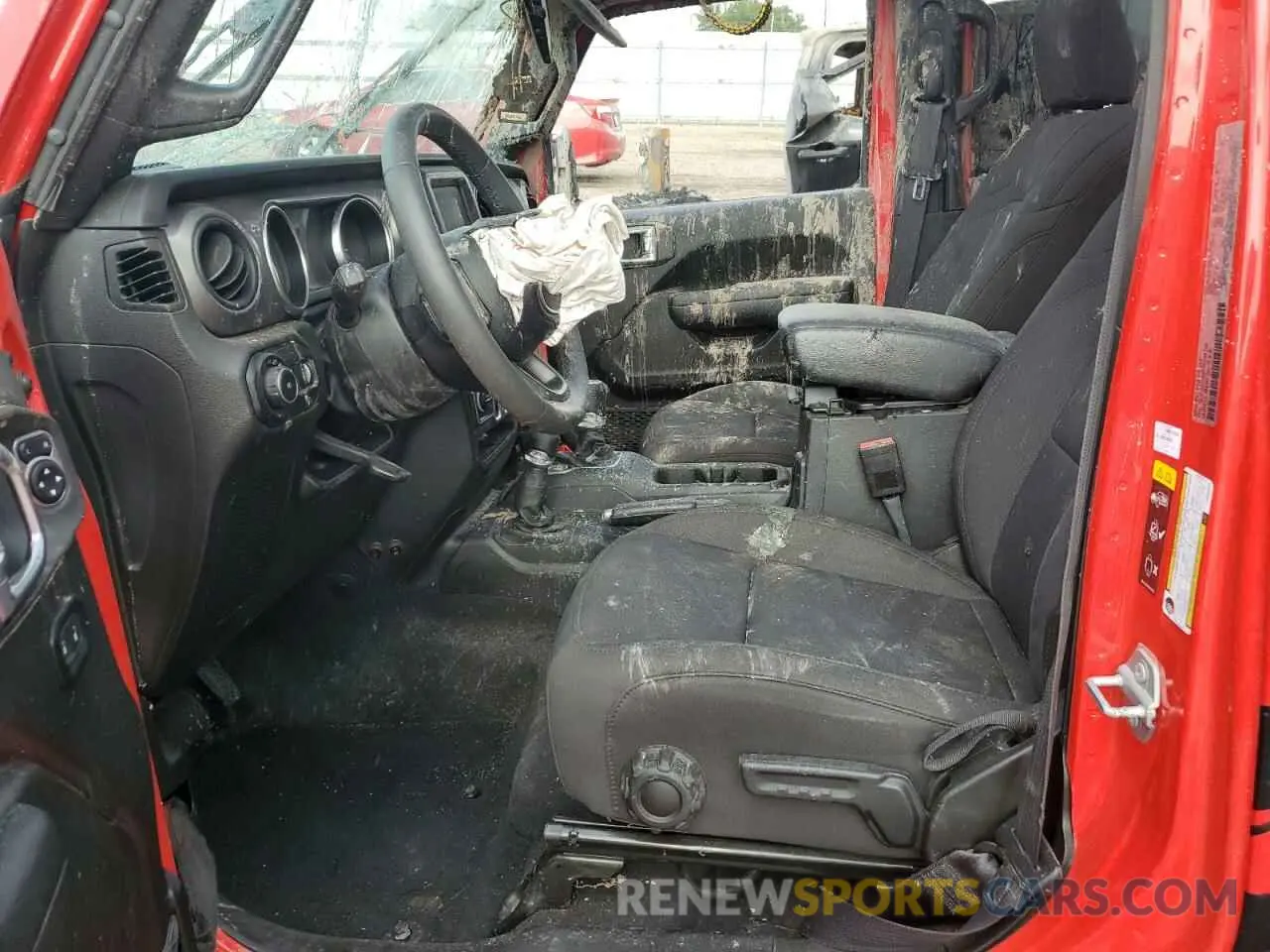 7 Photograph of a damaged car 1C4HJXDN9PW509722 JEEP WRANGLER 2023