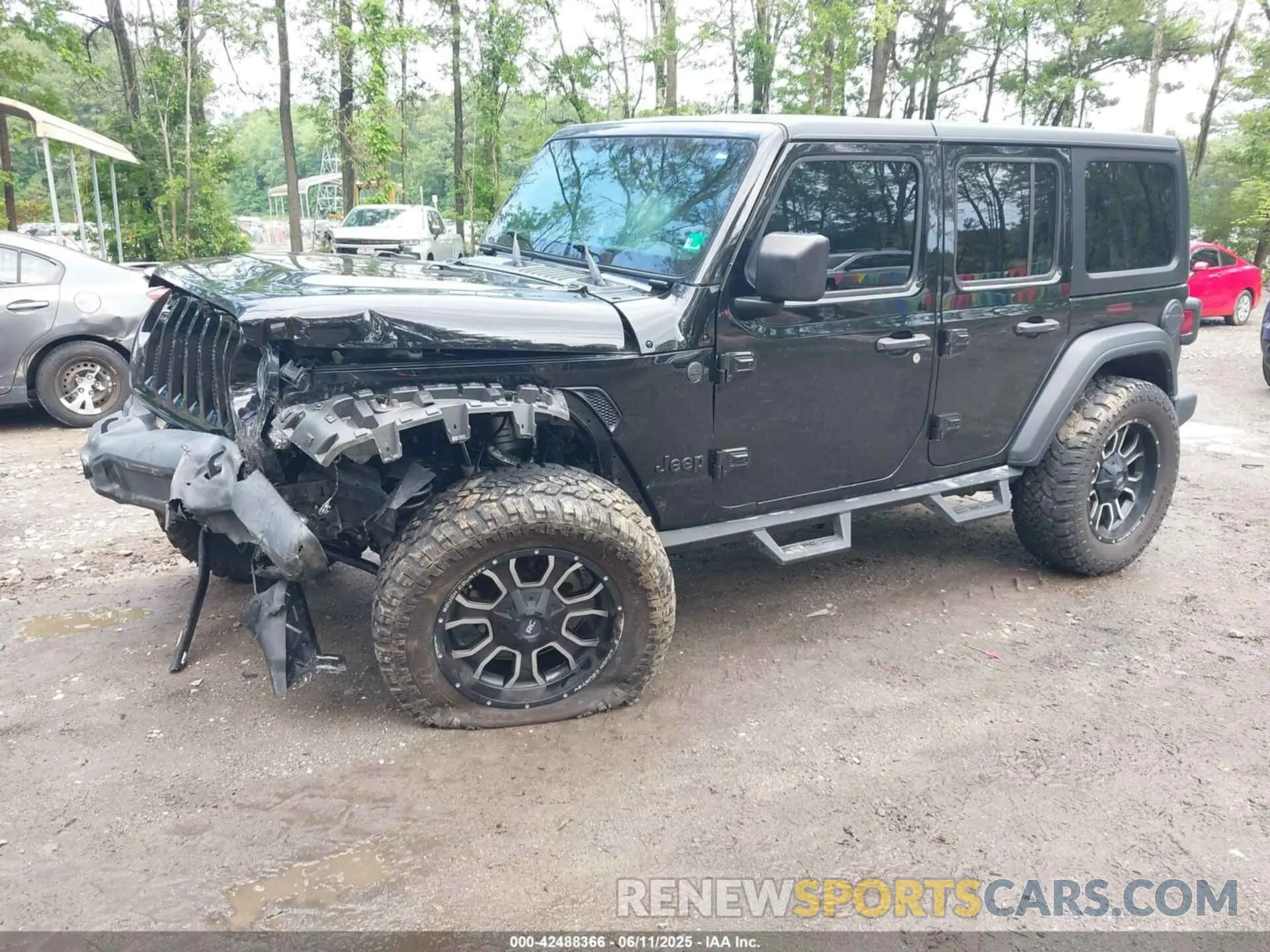 2 Photograph of a damaged car 1C4HJXDN9PW638995 JEEP WRANGLER 2023