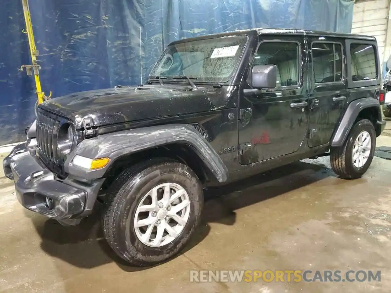 1 Photograph of a damaged car 1C4HJXDNXPW701876 JEEP WRANGLER 2023