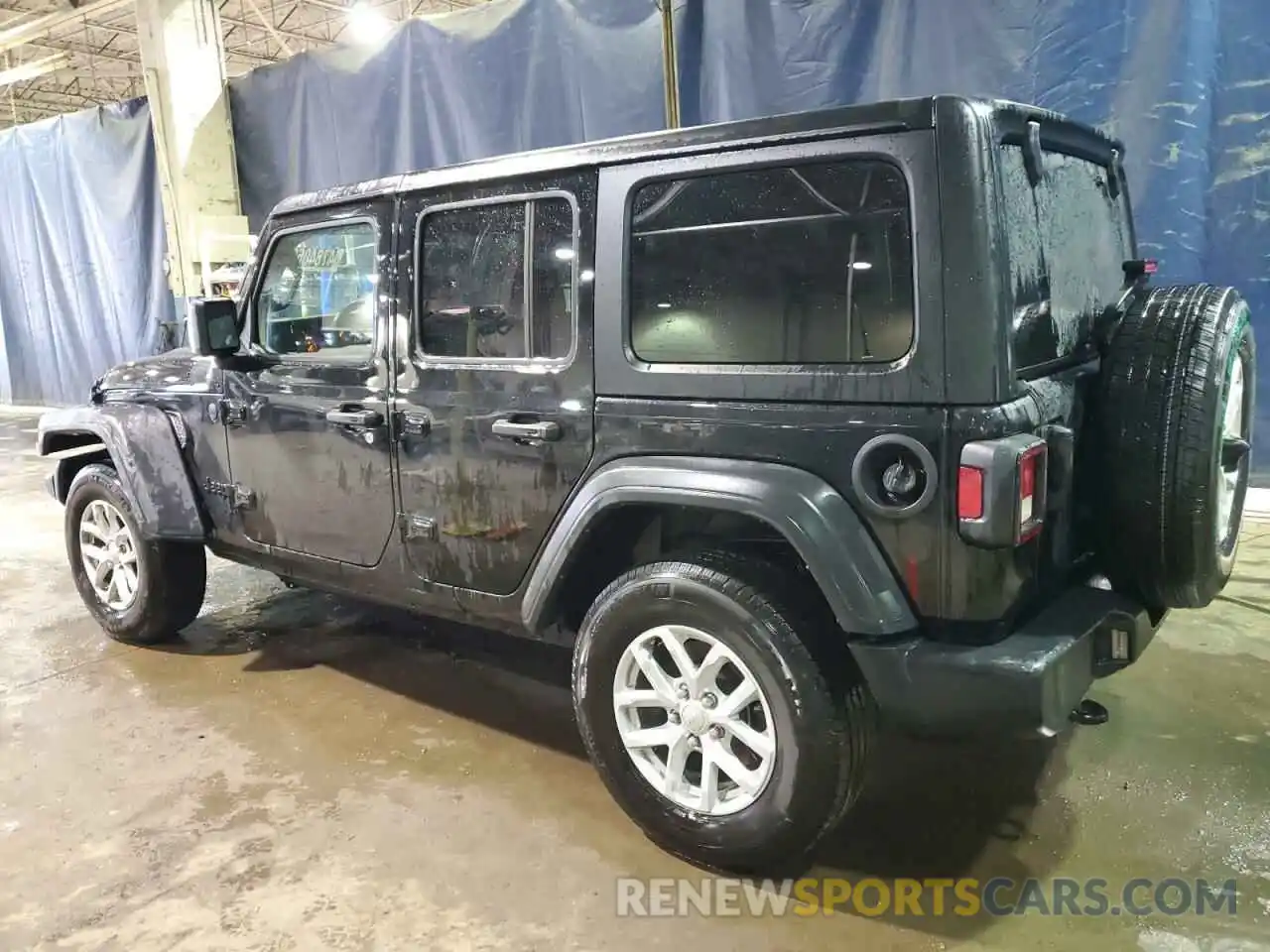 2 Photograph of a damaged car 1C4HJXDNXPW701876 JEEP WRANGLER 2023