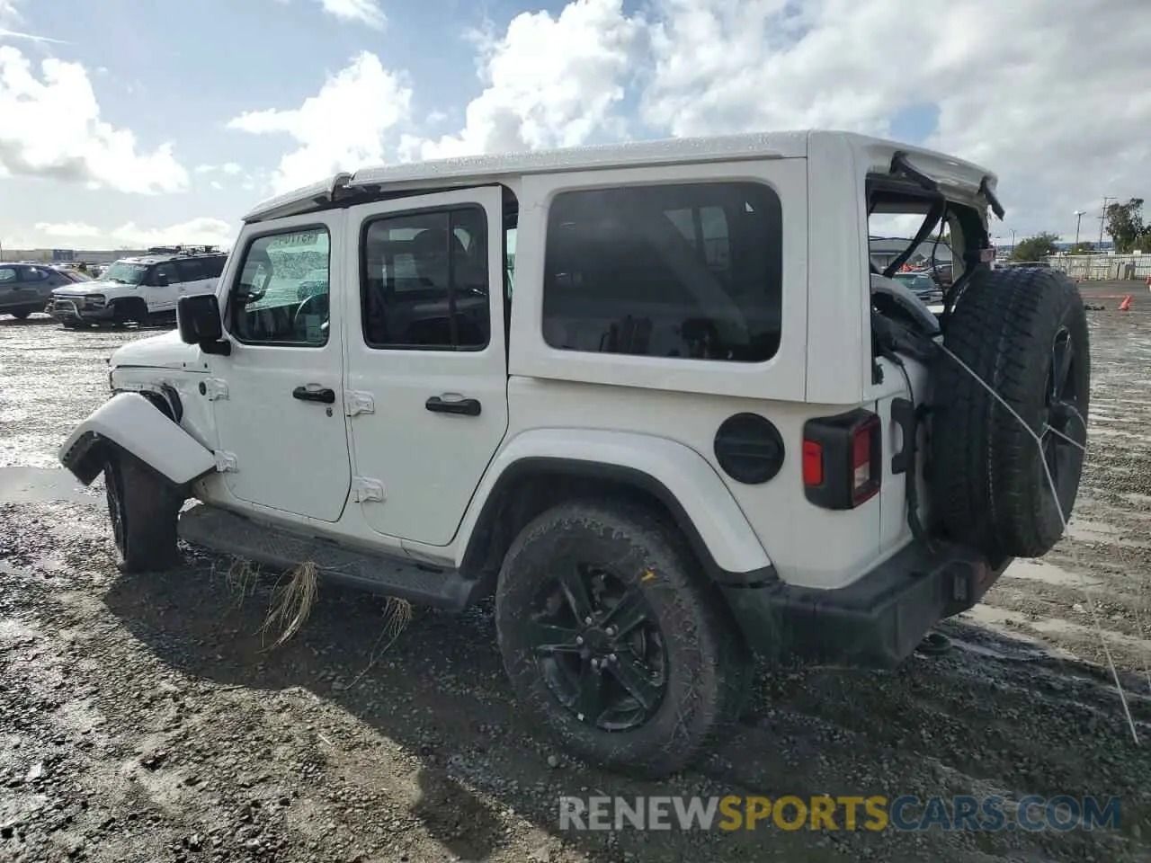 2 Photograph of a damaged car 1C4HJXEG5PW581632 JEEP WRANGLER 2023