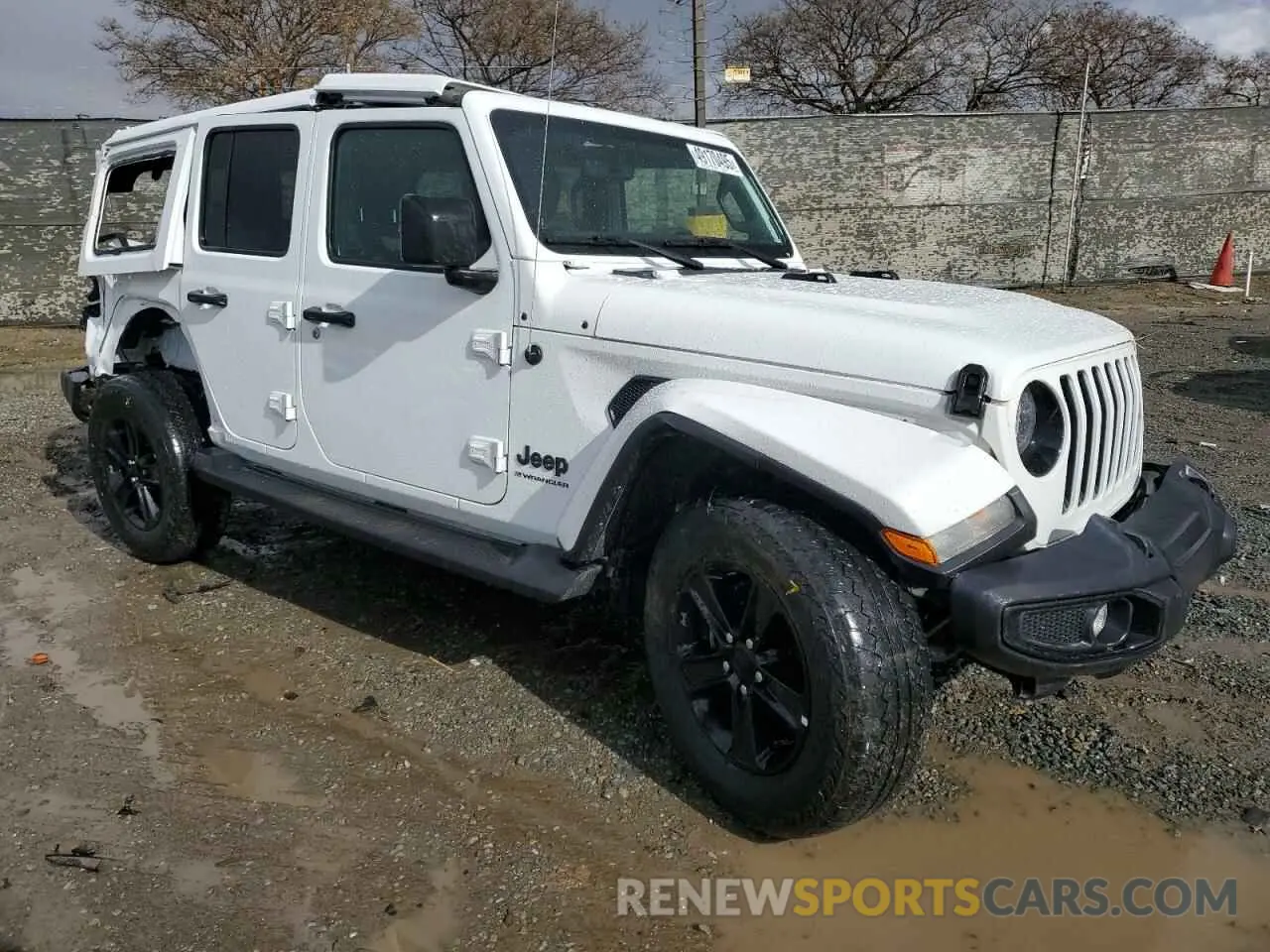 4 Photograph of a damaged car 1C4HJXEG5PW581632 JEEP WRANGLER 2023