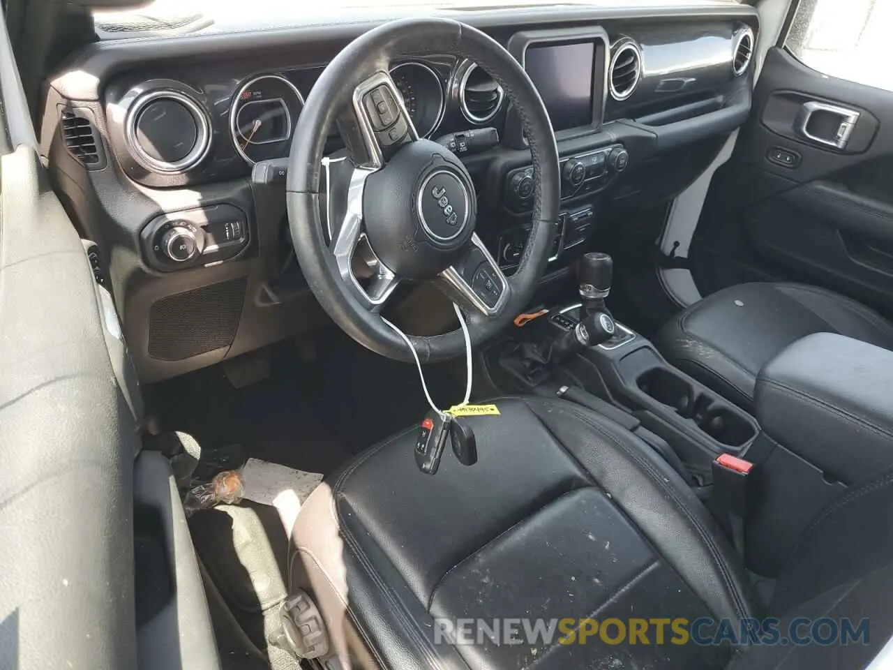 8 Photograph of a damaged car 1C4HJXEG5PW581632 JEEP WRANGLER 2023