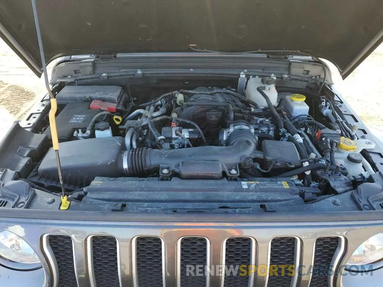 11 Photograph of a damaged car 1C4HJXEG5PW632336 JEEP WRANGLER 2023