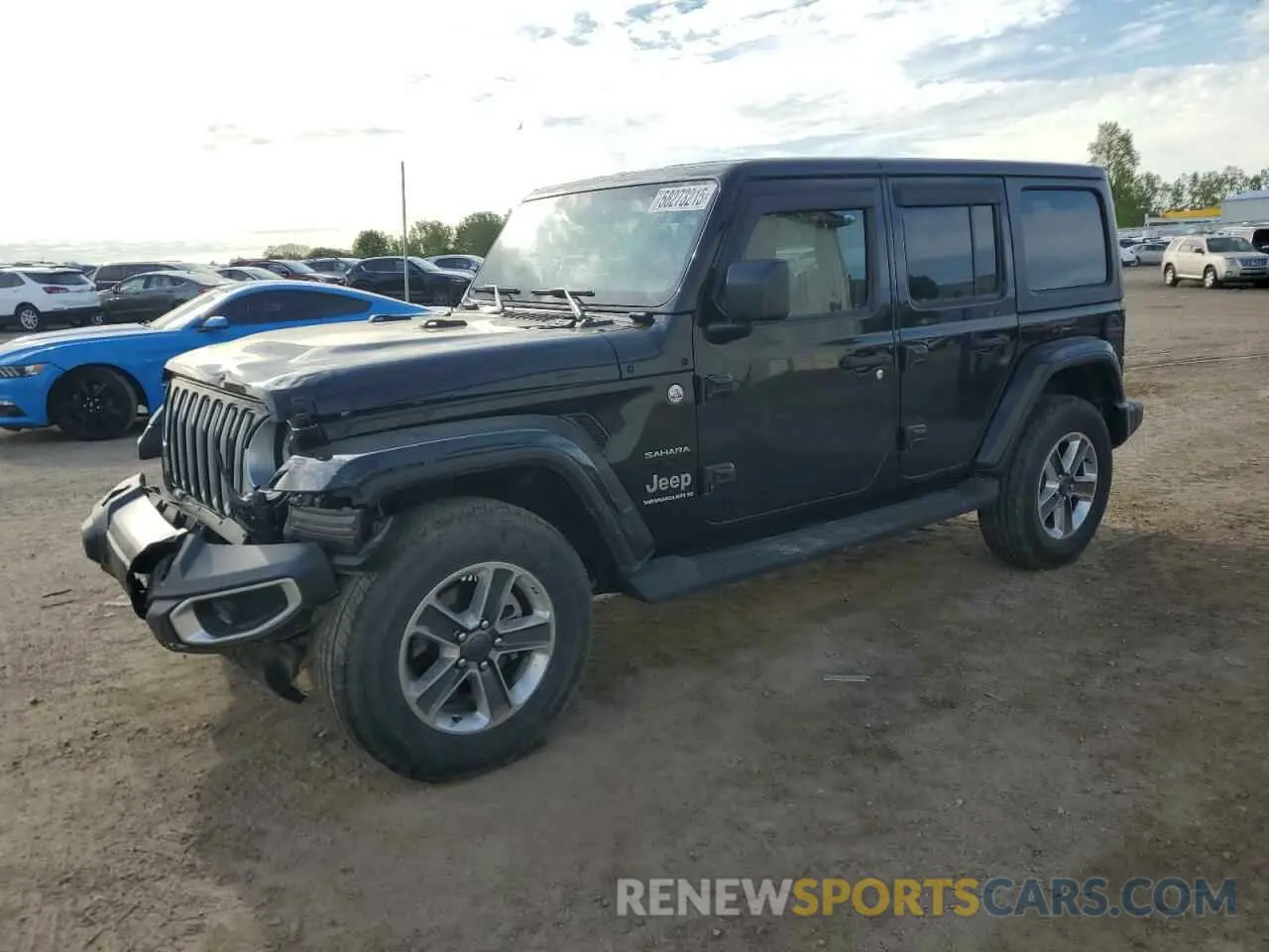 1 Photograph of a damaged car 1C4HJXEG7PW520699 JEEP WRANGLER 2023