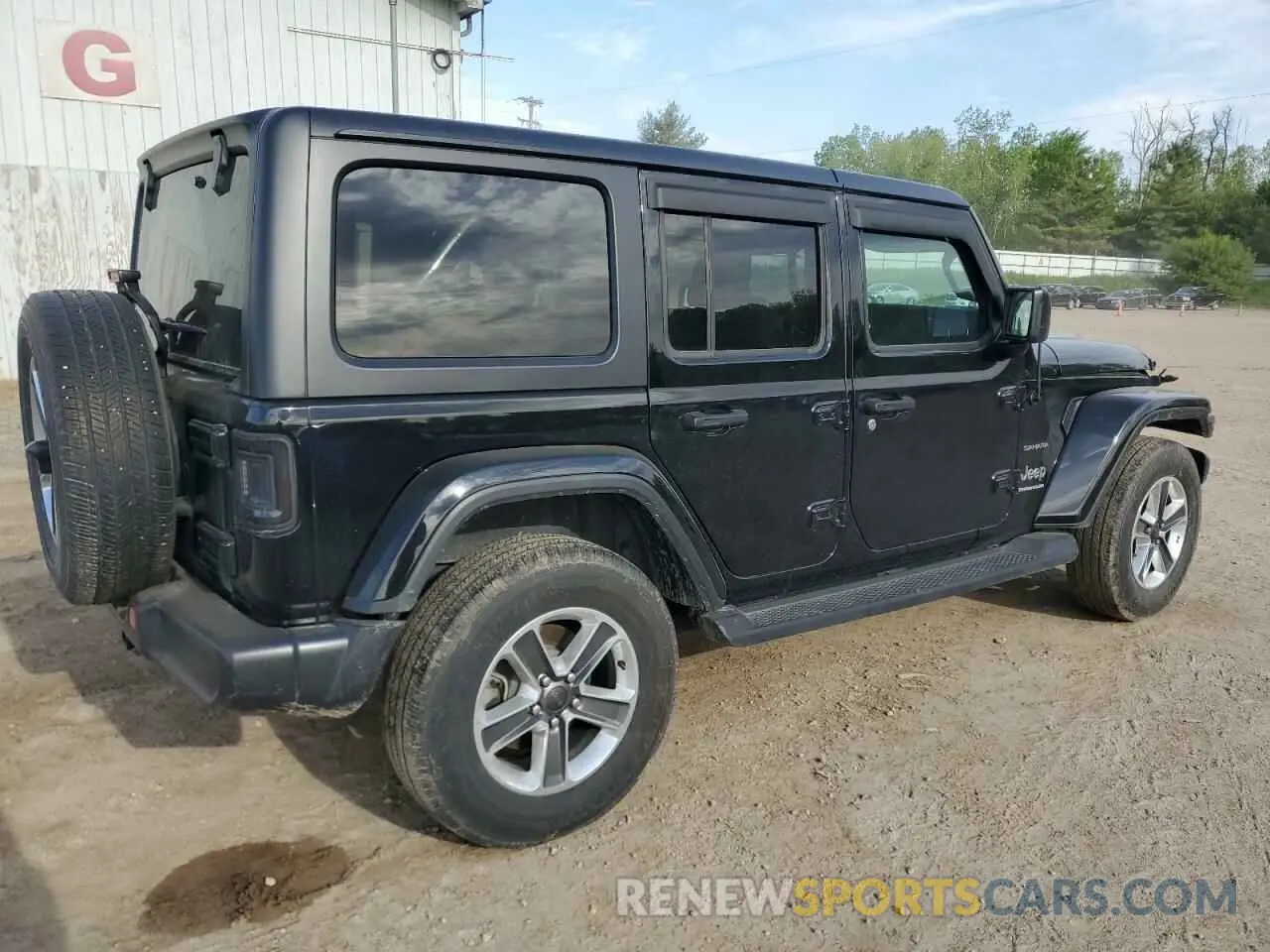 3 Photograph of a damaged car 1C4HJXEG7PW520699 JEEP WRANGLER 2023
