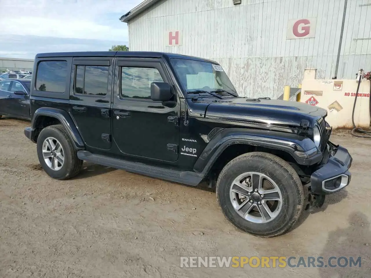 4 Photograph of a damaged car 1C4HJXEG7PW520699 JEEP WRANGLER 2023