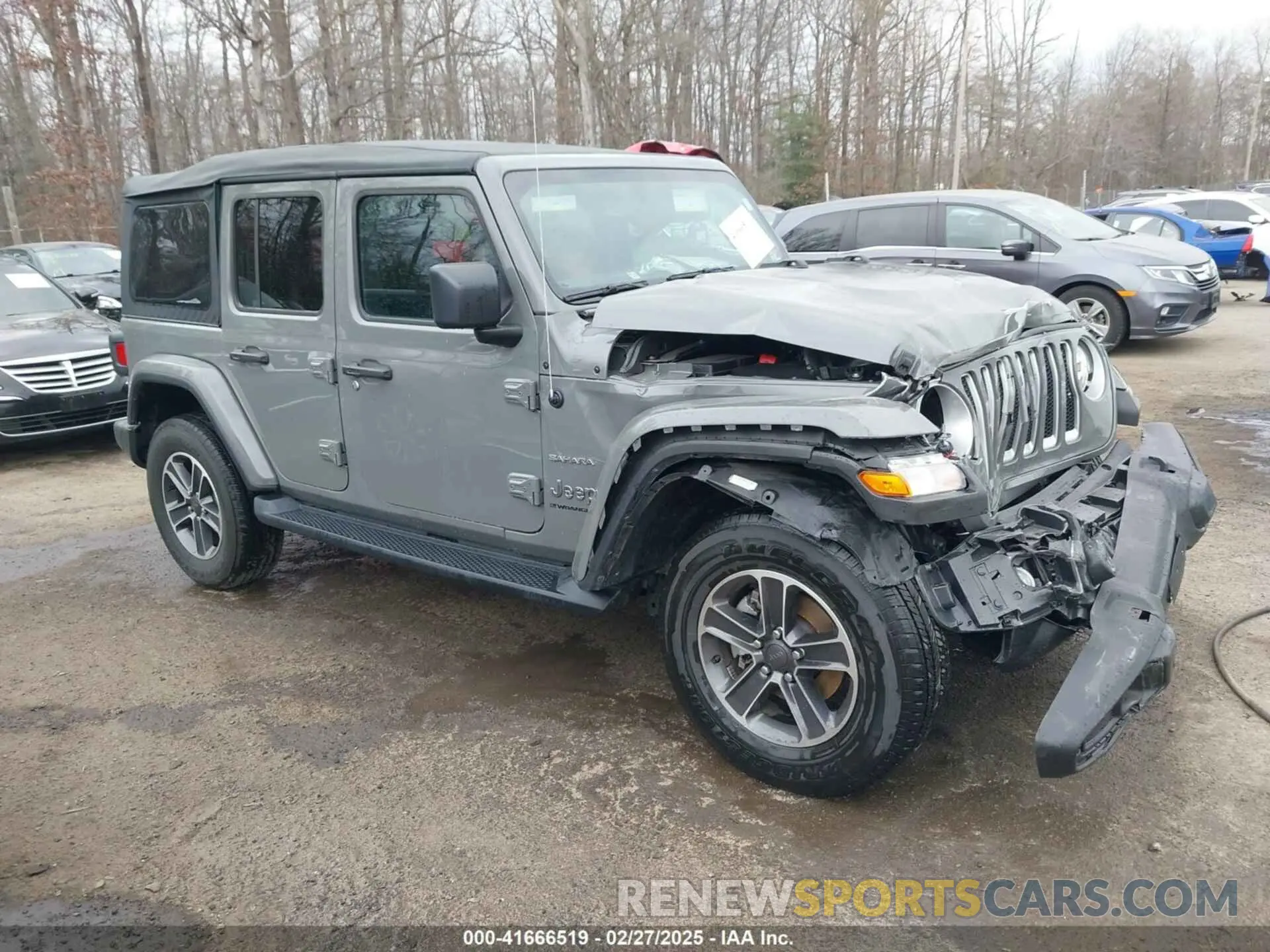 1 Photograph of a damaged car 1C4HJXEG7PW667976 JEEP WRANGLER 2023