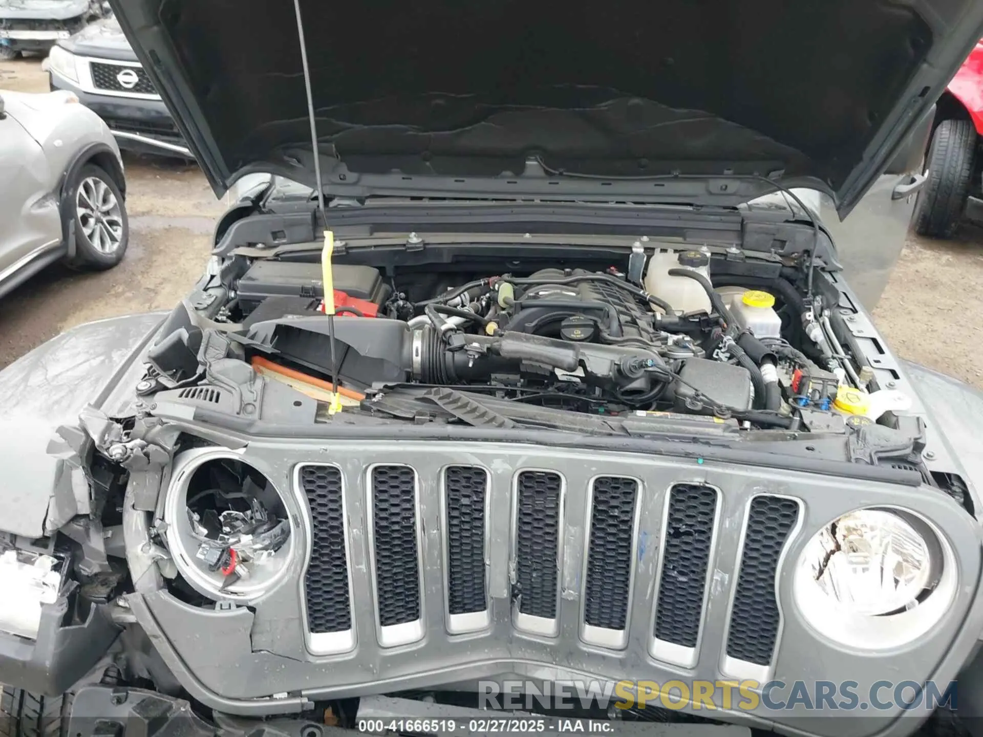 10 Photograph of a damaged car 1C4HJXEG7PW667976 JEEP WRANGLER 2023