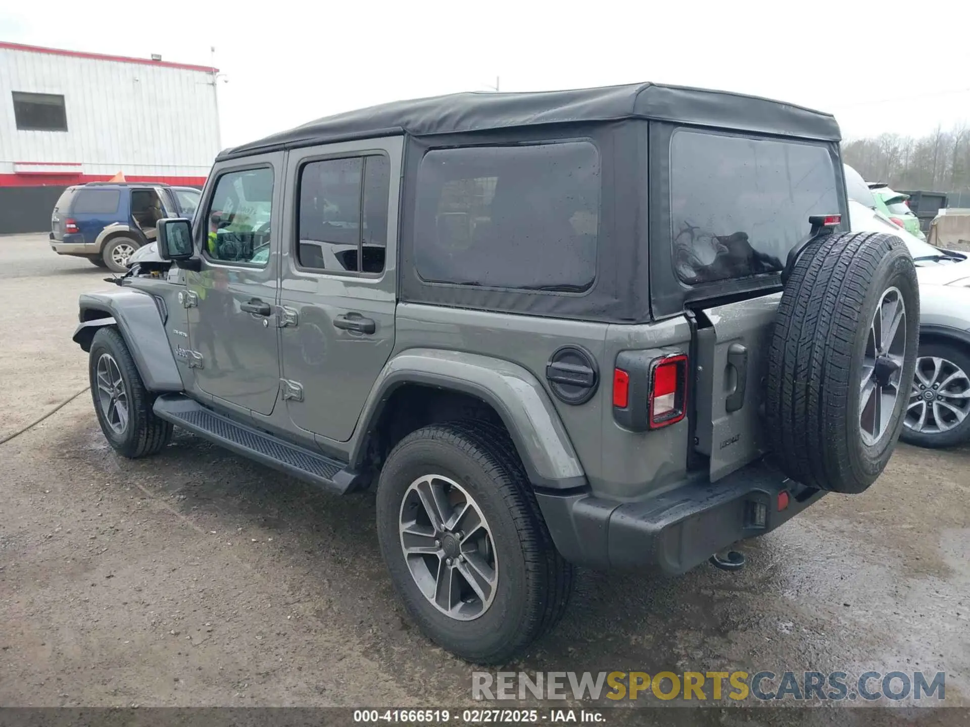 3 Photograph of a damaged car 1C4HJXEG7PW667976 JEEP WRANGLER 2023