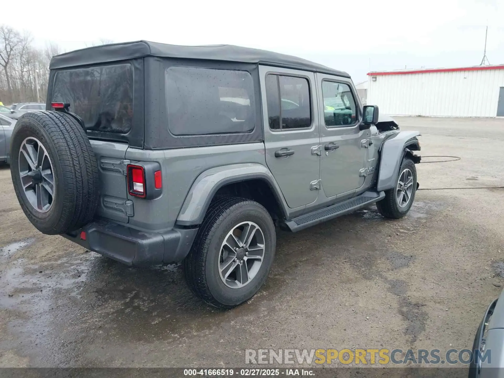 4 Photograph of a damaged car 1C4HJXEG7PW667976 JEEP WRANGLER 2023