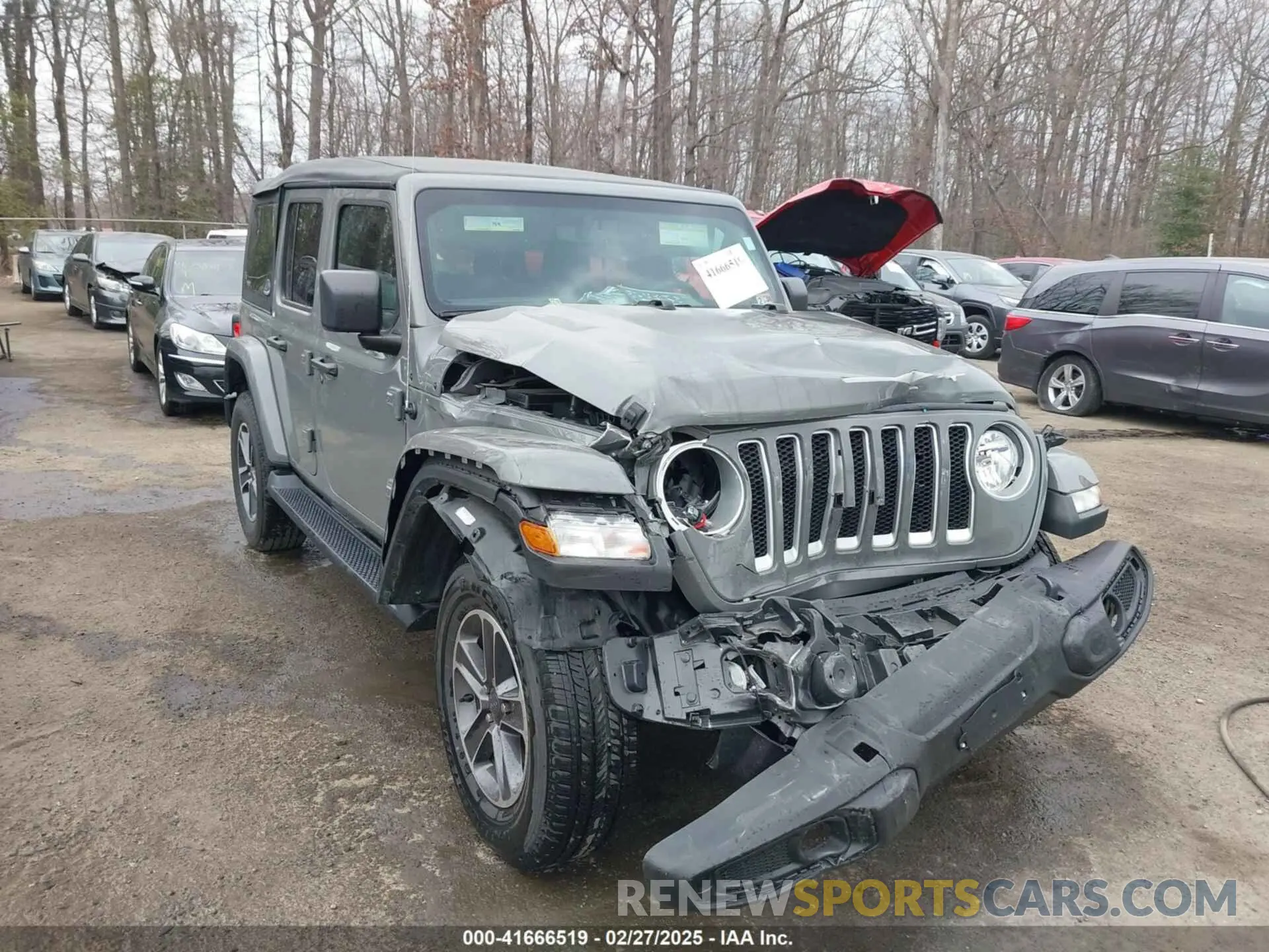 6 Photograph of a damaged car 1C4HJXEG7PW667976 JEEP WRANGLER 2023